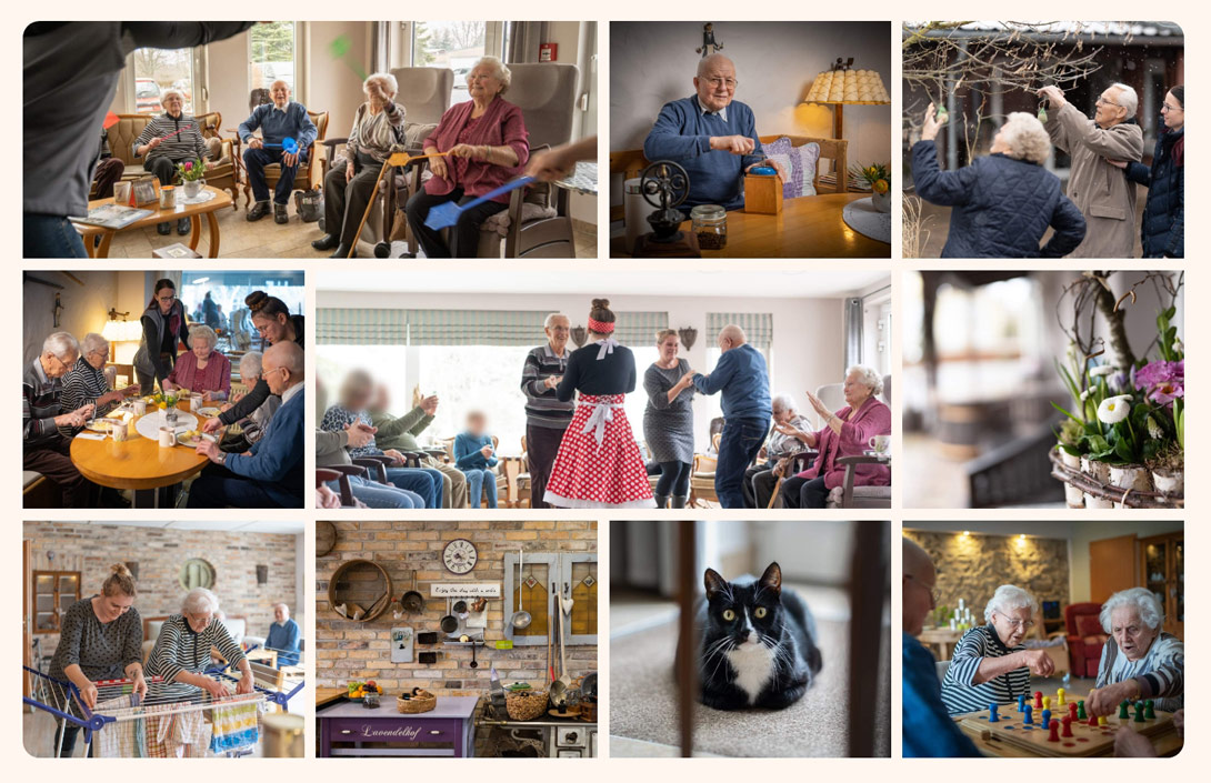 Collage Lavendelhof